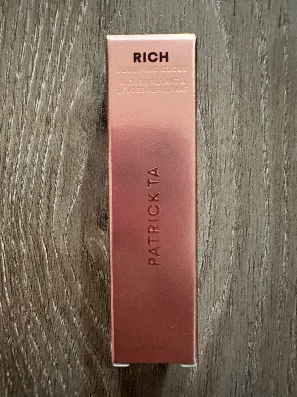 Patrick Ta Major Volume Plumping Gloss Rich Color in Want Her (Deep Wine)